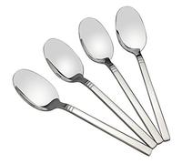 Fosly Cuillères 12 Pièces, Cuillère à Soupe de Table, Acier Inoxydable, 20 cm