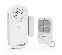 Fosmon Alarme de Porte et Fenêtre, Capteur sans Fil Magnétique, SOS Alarme Système de Sécurité Maison Sécurité Enfants, Anti-Intrusion Antivol Contre Cambriolage Détecteurs, 130db avec Télécommande