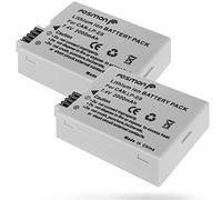 Fosmon - Batteries de Remplacement LP-E8 pour Canon - 7.4V, 2000mAh Li-Ion - Batterie LP-E8 Compatible avec les Appareils Photo Canon Rebel T3i, T2i, 550D, Digital Caméra EOS 700D, 550D - Lot de 2