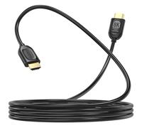 Fosmon Câble HDMI 2.1 8K HDMI Ultra Haute Vitesse 48Gbps Cordon eARC, 4.5m | Compatible avec PS5, Xbox Series X, Barre de Son, TV OLED et PC Portable. Supports 8K 60Hz 4K 120Hz 3D ARC Ethernet 30AWG