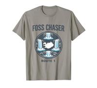 FOSS Chaser Route 1 Islande Ring Road T-Shirt