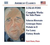 Foss – Oeuvres pour piano : Pour Lenny – NAXOS