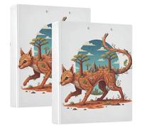 Fossa Madagascar Lot de 200 classeurs assortis avec pochettes intérieures 3,8 cm