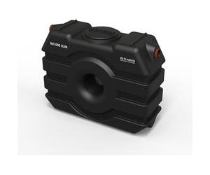 Fosse Septique RH1000 Slim Rectangulaire 1000 litres, Polyéthylène Haute Densité, 170 x 60 x 132 cm, 3 Habitants, Souterrain