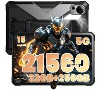 FOSSIBOT DT3 - Tablette incassable 10,4"" 2K Android 15, Dimensity 7300 5G, 32 Go+256 Go, 21560mAh 66W, IP68/IP69K