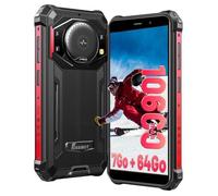 FOSSiBOT F101P Smartphone Robuste 5.45"" 4Go + 64Go 24MP 10600mAh MT8788 Octa-core IP68 Android 13 GPS Double SIM 4G - Rouge
