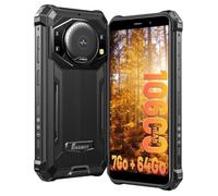 FOSSiBOT F101P Smartphone Robuste MT8788 Octa-core 5.45"" Écran 4Go + 64Go 24MP 10600mAh IP68 Android 13 GPS Double SIM 4G - Noir