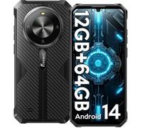 FOSSiBOT F105 Smartphone Robuste - 12Go + 64Go - 10300mAh - 6.74"" - 20MP + 8MP - Android 14 - IP68 Antichoc GPS Dual SIM 4G - Noir