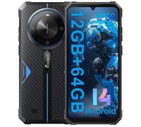 FOSSIBOT F105 Smartphone Robuste - Écran 6.74"" - 4Go + 64Go - 20MP - 10300mAh - Android 14 - IP68 Téléphone GPS Double SIM 4G -