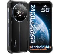 FOSSiBOT F109 5G Smartphone Robuste 24Go + 256Go 6,75"" 10600mAh 50MP Android 14 IP68 Antichoc Téléphone GPS Dual SIM, Bleu