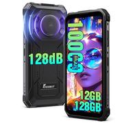 FOSSIBOT F110L Téléphone Portable Incassable 10000mAh Haut-parleur 128dB, Écran HD+ 6,745", 8Go + 128Go/1To, Android 15 Smartphone Incassable, 50MP, Double SIM Chantier Octa-Core/IP68/IP69K/NFC (Gris)