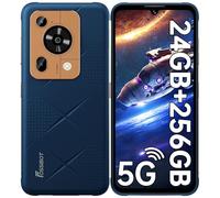 FOSSiBOT F112 Pro Telephone Incassable 5G, 24Go+256Go /TF 1To Smartphone Incassable 5G Android 14, 6.88" HD+, 50MP+16MP Caméra, 7150mAh/18W, Dual SIM/Face ID/GPS/NFC Téléphone Antichoc