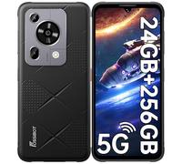 FOSSiBOT F112 Pro Téléphone Portable Incassable 5G, 24Go+256Go /TF 1To Smartphone Incassable 5G Android 14, 6.88" HD+, 50MP+16MP Caméra, 7150mAh/18W, Dual SIM/Face ID/GPS/NFC Téléphone Antichoc