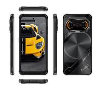 FOSSiBOT F114 Smartphone Robuste 4G, 16Go (4+12) RAM /128Go ROM, HD+ 6.67"", 50MP, 5000mAh, Android 15, Ultra mince, IP68, Noir
