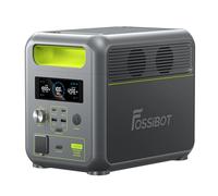 FOSSiBOT F1200 Generateur Electrique Portable 1200W, 1024Wh LiFePO4 Station électrique, 7 Sorties, UPS, BMS, 4000+ Fois, Générateur Solaire pour Camping/Jardin/RV