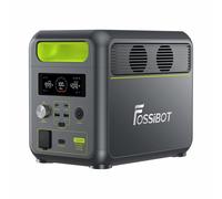 FOSSiBOT F1200 générateur électrique portable, batterie LiFePO4 puissance de sortie 1200W (pic 2400W) 1024Wh, générateur solaire adapté à l'usage de secours familial/camping extérieur/VR-car