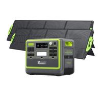 FOSSiBOT F2400 2048Wh 2400W Generateur Electrique Portable+200W×2 Solaire Panneau ,LiFePO4 (4800 Pic) Centrale Électrique Station