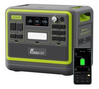 FOSSIBOT F2400 Centrale Électrique Portable, LiFePO4 Batterie Générateur Solaire Electrique, 2048Wh 2400W Station Energie