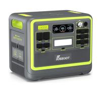 FOSSiBOT F2400 Generateur Electrique Portable, 2048Wh Batterie LiFePO4 Station Electrique, 3 Sorties CA 2400W (4800W Pic) 230V Groupe Electrogene Solaire pour Camping, Voyage Maison/Bureau