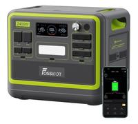 FOSSiBOT F2400 Generateur Electrique Portable,2048Wh LiFePO4 2400W Centrale Électrique Station, Plein air camping RV pêche voyage