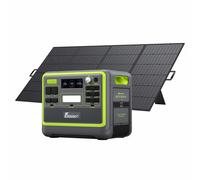 FOSSiBOT F2400 générateur électrique portable est équipé de SP420, batterie LiFePO4 a une puissance de sortie de 2400W, générateur solaire est adapté aux maisons/camping/camping-cars