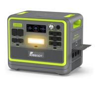 FOSSiBOT F2400 Portable Electric Station 2048Wh LiFePO4-2400W (4800W Pic) UPS, Fast Charge 1100W, 13 Ports - Solar Generator Camping