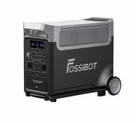 FOSSiBOT F3600 générateur électrique, batterie LiFePO4 puissance de sortie 3600W (pic 7200W) 3840Wh, générateur solaire adapté à l'usage de secours familial/camping extérieur/VR-car