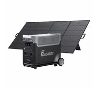 FOSSiBOT F3600 g?n?rateur ?lectrique ?quip? de SP420, batterie LiFePO4 avec puissance de sortie 3600W, g?n?rateur solaire adapt? aux foyers/camping/caravane