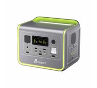 FOSSiBOT F800 générateur électrique portable, batterie LiFePO4 puissance de sortie 800W (pic 1600W) 512Wh, générateur solaire adapté à l'usage de secours familial/camping extérieur