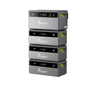 FOSSiBOT FBP1200 Système de stockage d’énergie solaire tout en un avec station d’énergie pour balcon