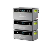 FOSSiBOT FBP1200 Système Solaire Tout-en-Un pour Balcon Plug & Play, 39,1 kWh Extensible, Smart Peak Shaving & Valley Filling, Algorithme AI d'Économie, 1200W Sortie AC, IP65 Imperméable à l'eau