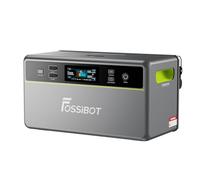 FOSSiBOT FBP1200 Système Solaire Tout-en-Un pour Balcon Plug & Play, 39,1 kWh Extensible, Smart Peak Shaving & Valley Filling, Algorithme AI d'Économie, 1200W Sortie AC, IP65 Imperméable à l'eau