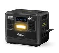 FOSSiBOT Generateur Electrique Solaire Portable 2400W F2400, 2048Wh LiFePO4 Batterie de Secours avec 3 Sorties CA 2400W (4800W Pic), Groupe Électrogène Solaire pour Camping-car, Maison, Voyage