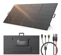 FOSSiBOT Panneau solaire pliable 420 W pour station d'alimentation portable F2400 F3600, module photovoltaïque pour extérieur, jardin, balcon, caravane, camping