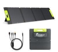 FOSSiBOT Panneau Solaire SP110 110W Pliable pour Générateurs Solaires Portables F1200 F800 Efficacité 26% IP67 Module Photovoltaïque Étanche Pour Extérieur, Jardin, Balcon, Caravane, Camping