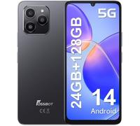 FOSSiBOT S1 5G Smartphone 24Go (6+18) RAM /128Go ROM, 6.75"" HD+ 4900mAh 50MP Android 14 Téléphone Portable NFC GPS Double SIM -