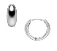 Fossil All Stacked Up Boucles d'oreilles créoles en acier inoxydable pour femme, JF04742040