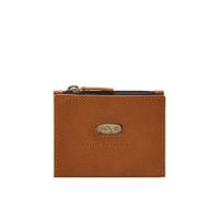 Fossil Andrew Étui Portefeuille Minimaliste en Cuir avec Fermeture éclair pour Homme 10,2 x 0,6 x 7,6 cm (L x l x H)
