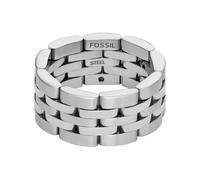Fossil Arden Watch JF048260408 Bague pour homme en acier inoxydable, Acier inoxydable, Aucune pierre précieuse