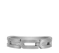 Fossil Bague chaîne Heritage D-Link Fossil en acier inoxydable, pour homme, JF046930405