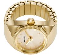 FOSSIL Montre pour Femme Bague à Deux Aiguilles, Montre en Acier Inoxydable Doré, ES5246