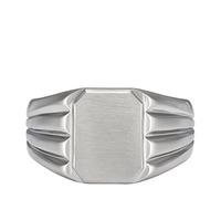 Fossil Bague pour homme Bague chevalière en acier inoxydable, JF0446704010