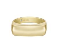 FOSSIL Bague chevalière en acier inoxydable ton or D-Link Glitz Heritage de pour femme, JF04586710
