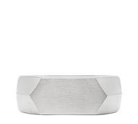 Fossil Chevalière pour homme, acier inoxydable, JF04560040