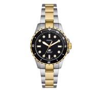 Fossil Blue dive Montre pour Femmes, Mouvement à Quartz avec Bracelet en Acier Inoxydable ou en Cuir