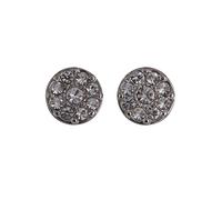 FOSSIL Boucles d'oreilles argent / transparent, Taille One Size