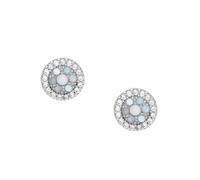Fossil Boucles D'Oreilles Pour Femmes En Argent, Longueur : 7.2 X 1.3mm Boucles D'Oreilles En Argent, JFS00518040