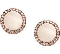 Fossil Boucles d'oreilles en acier inoxydable Disc pour femmes