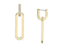 Fossil – Boucles d'oreilles – Acier inoxydable doré, fermoir cerceau – Pour femmes