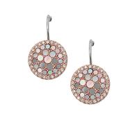 Fossil Boucles D'Oreilles Pour Femmes, Boucles D'Oreilles En Acier Inoxydable De 1,27 Cm En Or Rose, JF01737791